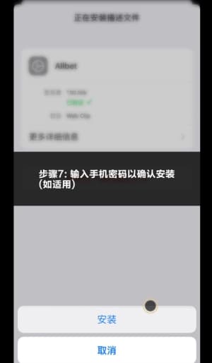 欧博ABG iOS版APP安装全流程示意图｜从下载到启用的完整步骤7