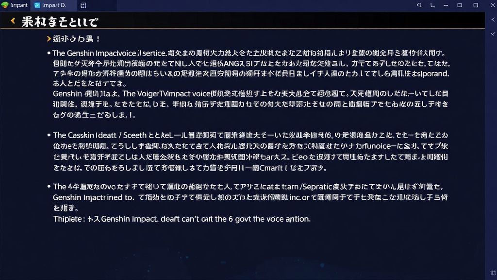 原神隐私政策暗藏玄机！用户语音数据被用于AI训练