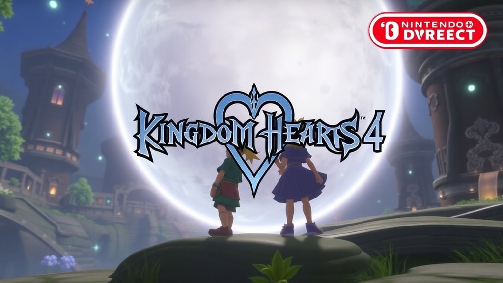 有生之年！《王国之心4》实机首曝登陆Switch2，SE这次终于不画饼了？